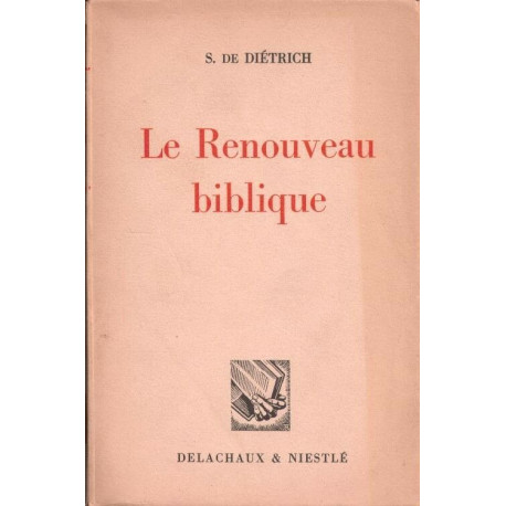 Le Renouveau biblique