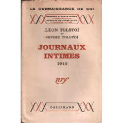 Journaux intimes 1910