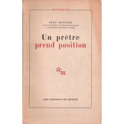 Un prêtre prends position