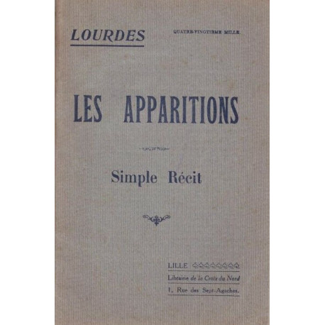 Lourdes les apparitions