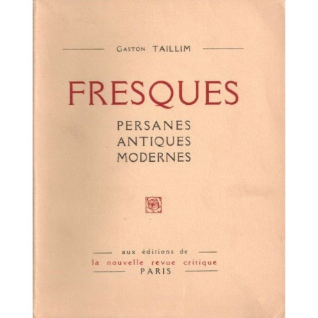Fresques persanes - antiques - modernes