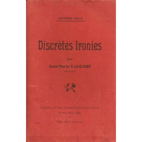 Discrètes ironies