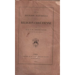 De la religion naturelle et de la religion chrétienne