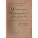 Qu'est-ce que l'homoeopathie