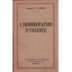 L'homéopathie d'urgence