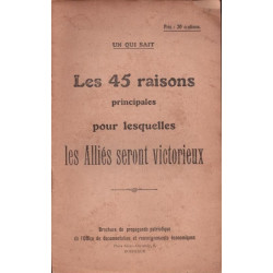 Les 45 raisons principales pour lesquelles les Alliés seront...