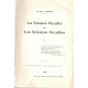 La Sience Occulte et les Sciences Occultes