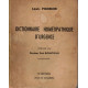 Dictionnaire homéopathique d'urgence