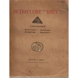 Dictionnaire "Rhea"
