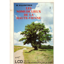 Les noms de lieux de la Haute-Vienne