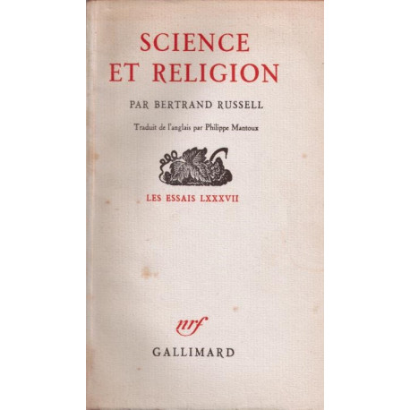 Science et Religion