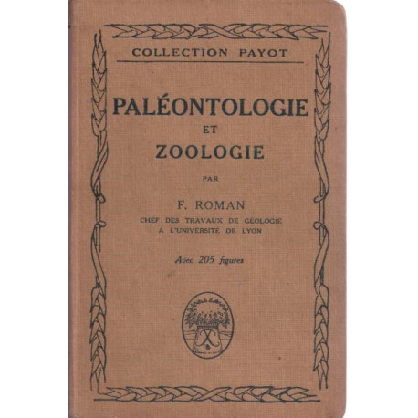 Paléontologie et zoologie