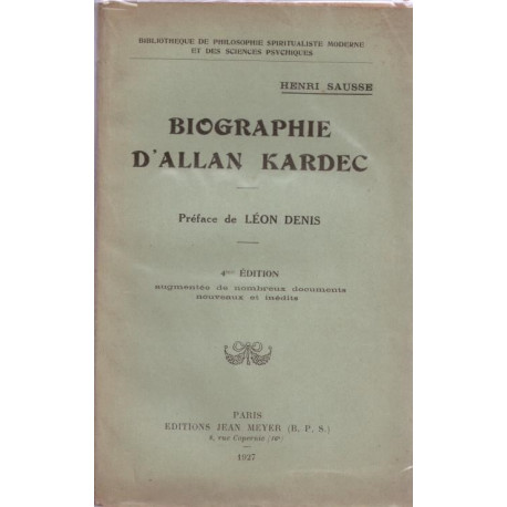 Biographie d'Allan Kardec