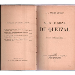 Sous le signe du Quetzal - roman précolombien