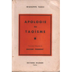 Apologie du taoïsme Traduction française de Maxime Formont