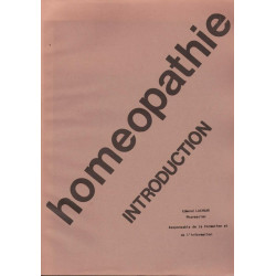 Homéopathie Introduction