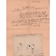 L'auberge de la Tête Noire ( avec une lettre manuscrite à sa fille )