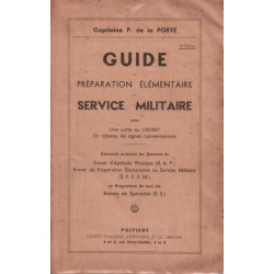 Guide de préparation élémentaire au service militaire 4ème édition
