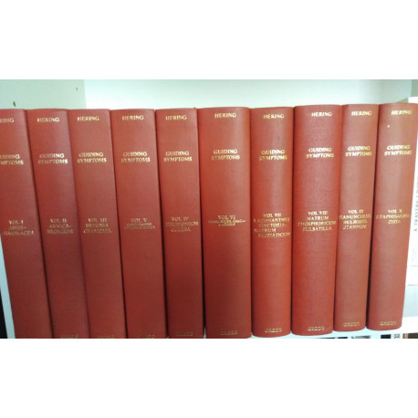 The Guiding Symptoms of Our Materia Medica (COMPLETE IN 10 VOLUMES )