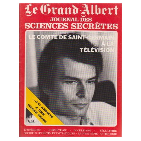 Le Grand Albert journal des sciences secrètes n° 4 5 6 7 8 15